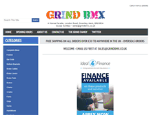 Tablet Screenshot of grindbmx.co.uk